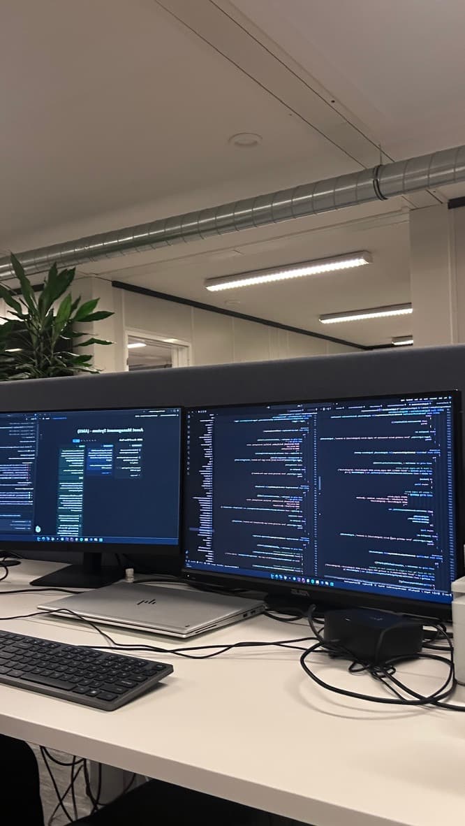 Development workstation used while building Fujifilm on-premises AI assistant
